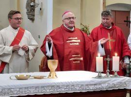 Litoměřický biskup navštívil farnost Dlažkovice