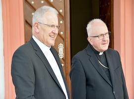 Drážďanský biskup navštívil litoměřické biskupství