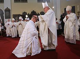 Slavnostní mše svatá se svěcením 21. litoměřického biskupa Mons. Stanislava Přibyla