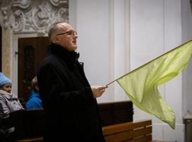 Modlitba chval v předvečer biskupského svěcení v Doksanech