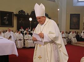 Promluva kardinála Schönborna z biskupského svěcení Stanislava Přibyla