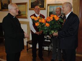 Biskup Jan Baxant oslavil 61. narozeniny