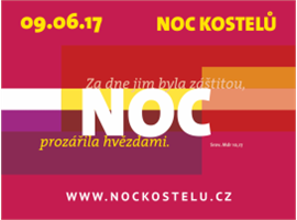 Noc kostelů 2017 už pozítří